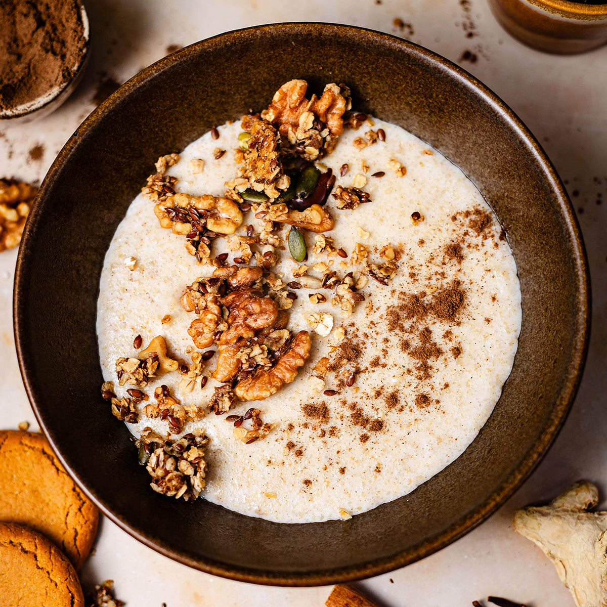 Talbina (Barley Flour) Porridge - Gingerbread