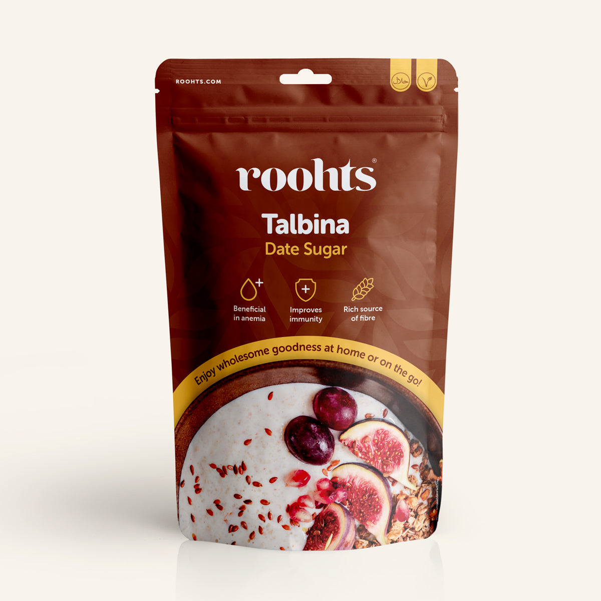 Talbina (Barley Flour) Porridge with Date Sugar