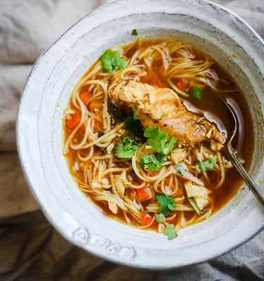 Chicken Turmeric Noodle Soup