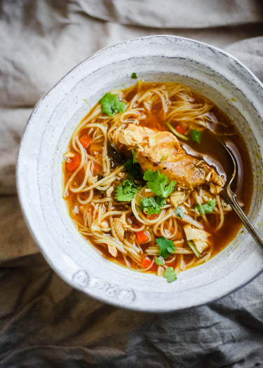 Chicken Turmeric Noodle Soup