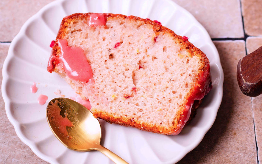 Raspberry Lemon Loaf Cake Recipe